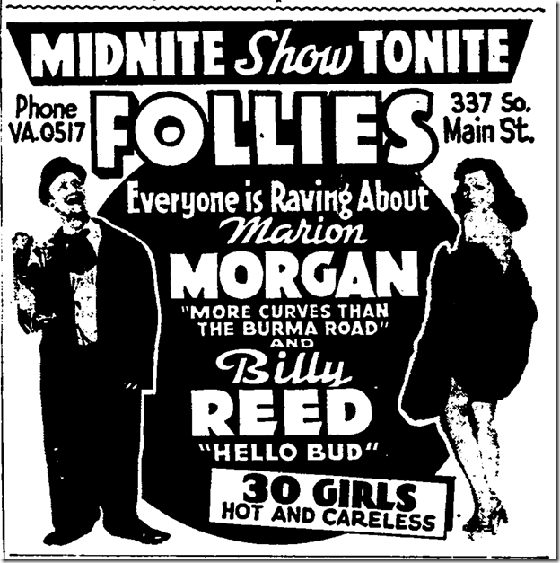 July 24, 1943, Follies 