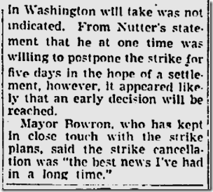 July 25, 1943, Streetcar STrike 