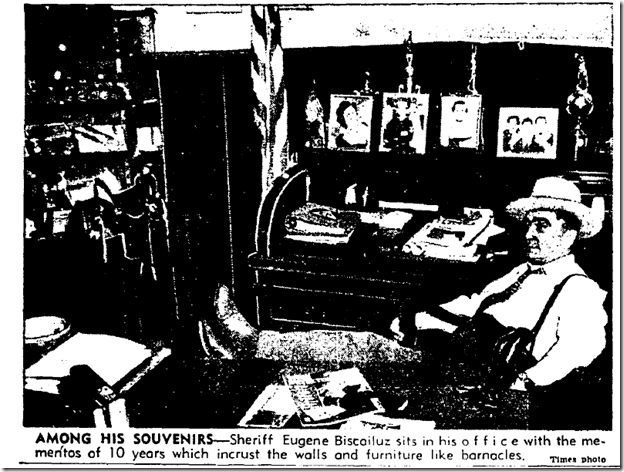 July 25, 1943, Eugene Biscailuz 