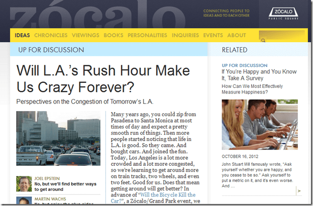 Traffic in Los Angeles Traffic in Los Angeles