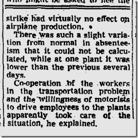 July 24, 1943, Streetcar Strike 