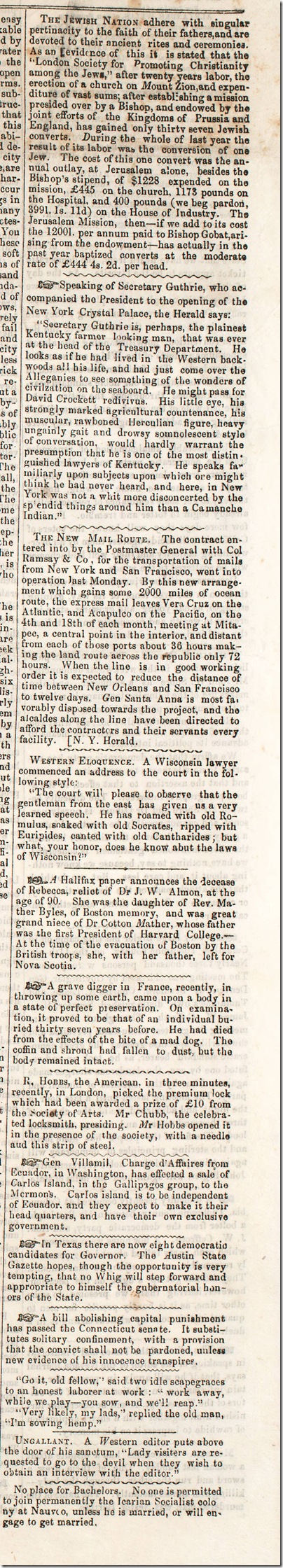 Sept. 3, 1853, Los Angeles Star 