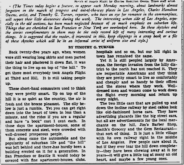 Nov. 4, 1935, Rediscovering Los Angeles 