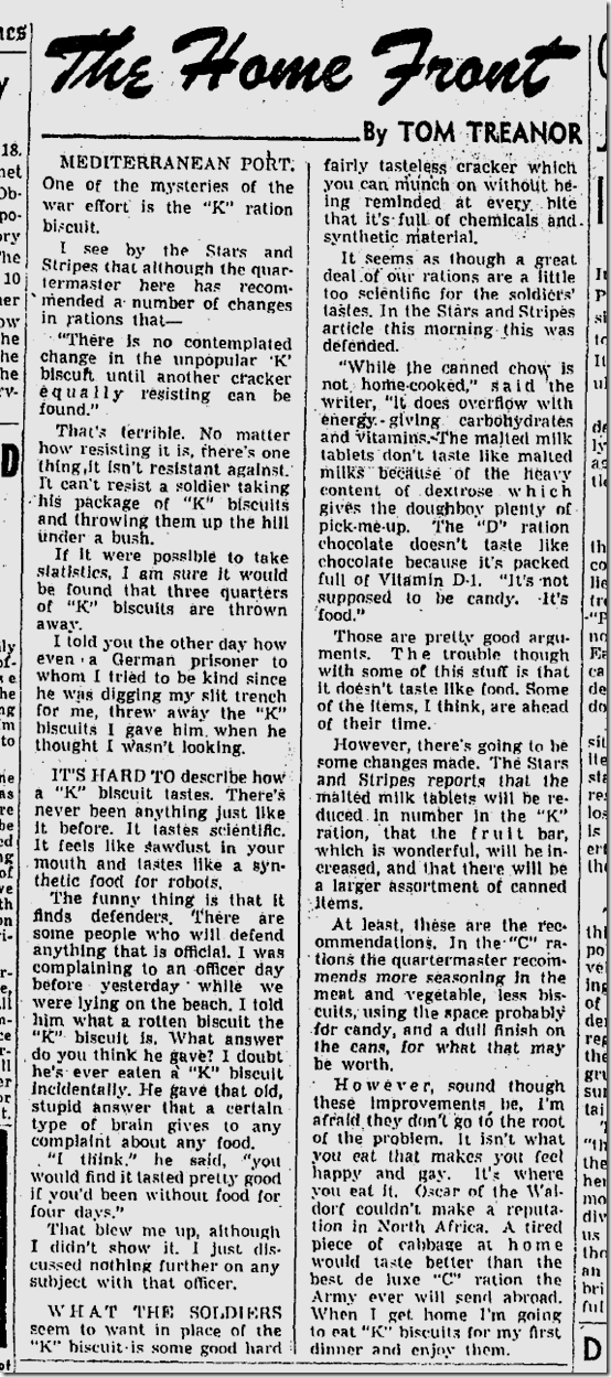 Sept. 19, 1943, Tom Treanor Sept. 19, 1943, Tom Treanor