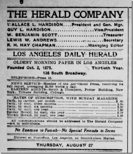 Aug. 27, 1903, Herald Aug. 27, 1903, Herald