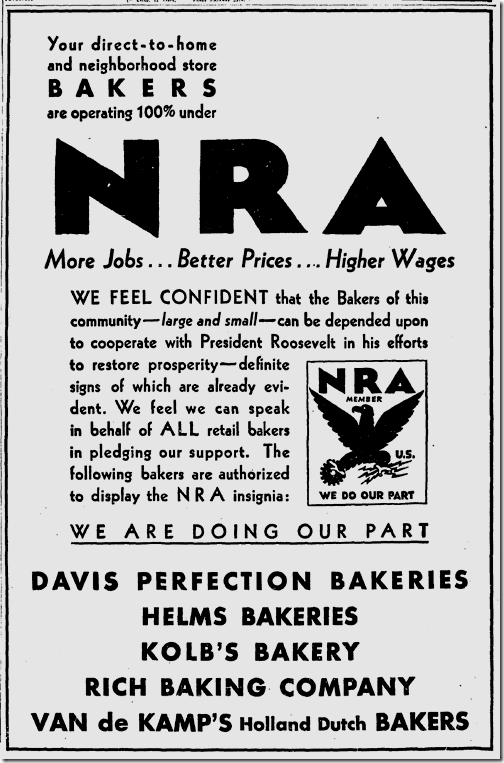 Aug. 1, 1933, N.R.A. Aug. 1, 1933, N.R.A.