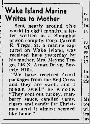 Aug. 29, 1943, POW Letter Aug. 29, 1943, POW Letter