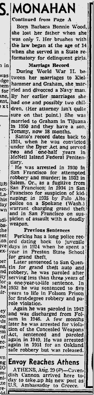 Aug. 30, 1953, Barbara Graham Aug. 30, 1953, Barbara Graham