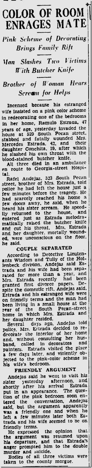 Sept. 4, 1933, Murder-Suicide 