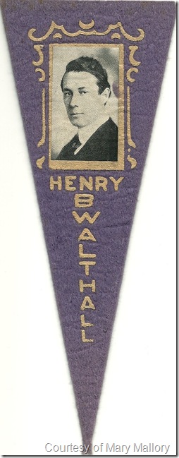 Henry Walthall pennant