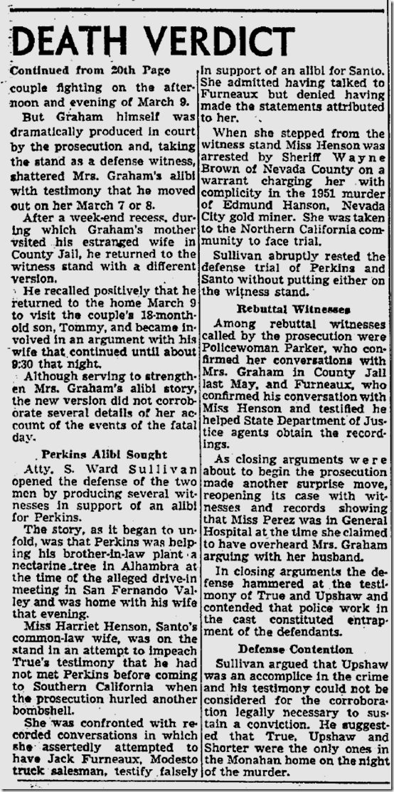 Sept. 23, 1953, Barbara Graham Convicted 