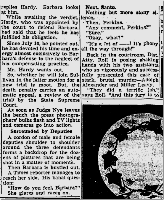 Sept. 23, 1953, Barbara Graham Convicted 
