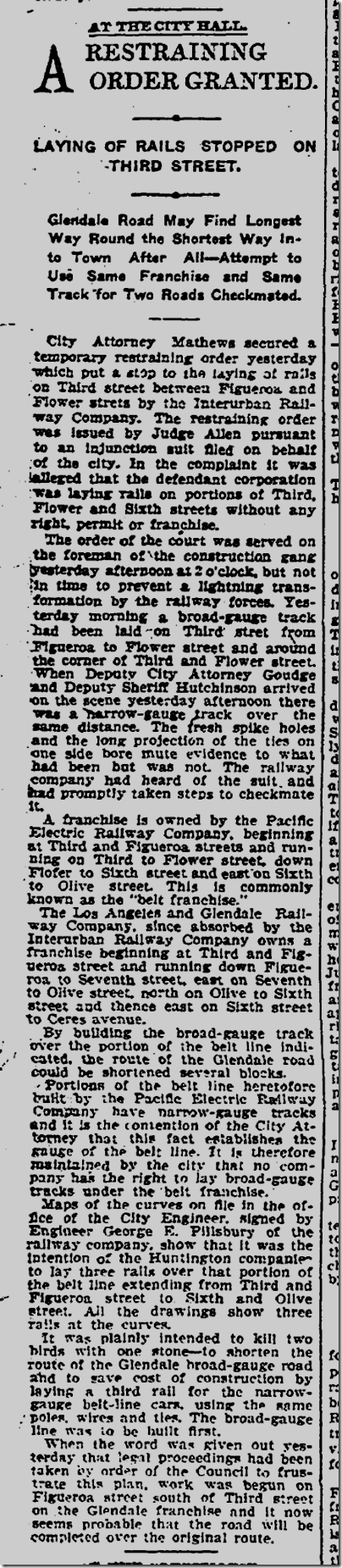 April 7, 1904, Streetcars 