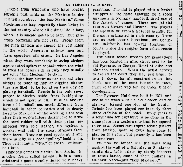 Nov. 18, 1935, Rediscovering Los Angeles 