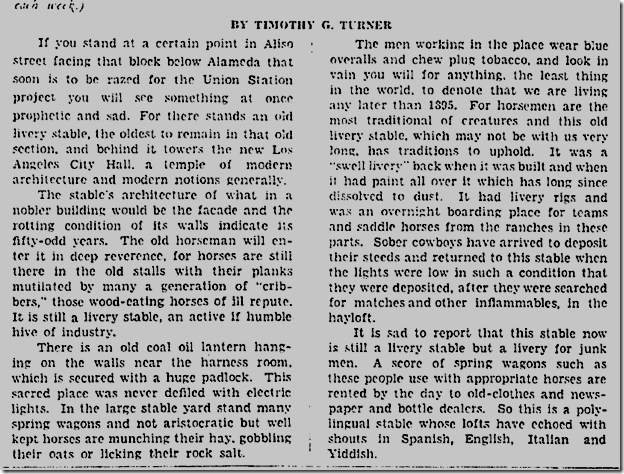 Nov. 25, 1935, Rediscovering Los Angeles 