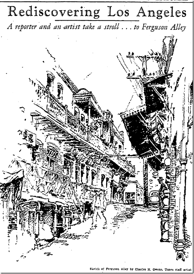 Nov. 11, 1935, Rediscovering Los Angeles 