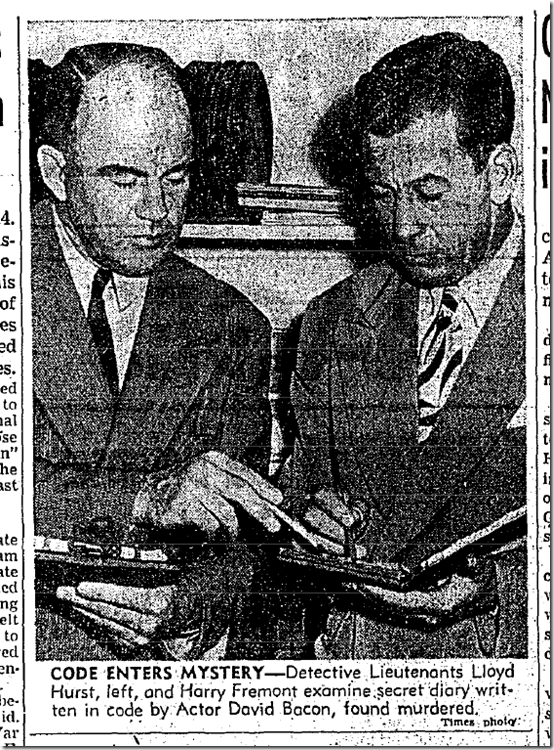 Sept. 15, 1943, Bacon Diary 