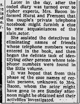 Sept. 15, 1943, Coded Diary. 