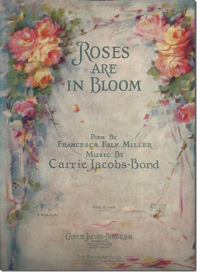 Roses Are in Bloom Roses Are in Bloom