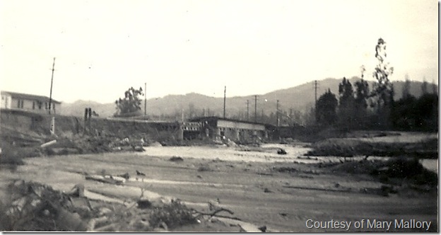 1938 flood washed out bridge