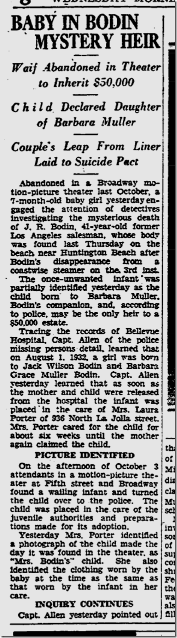 April 12, 1933, Suicide Pact 