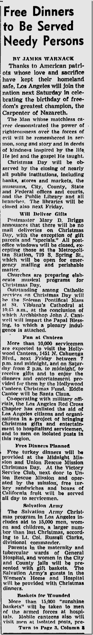 Dec. 19, 1943, Christmas 