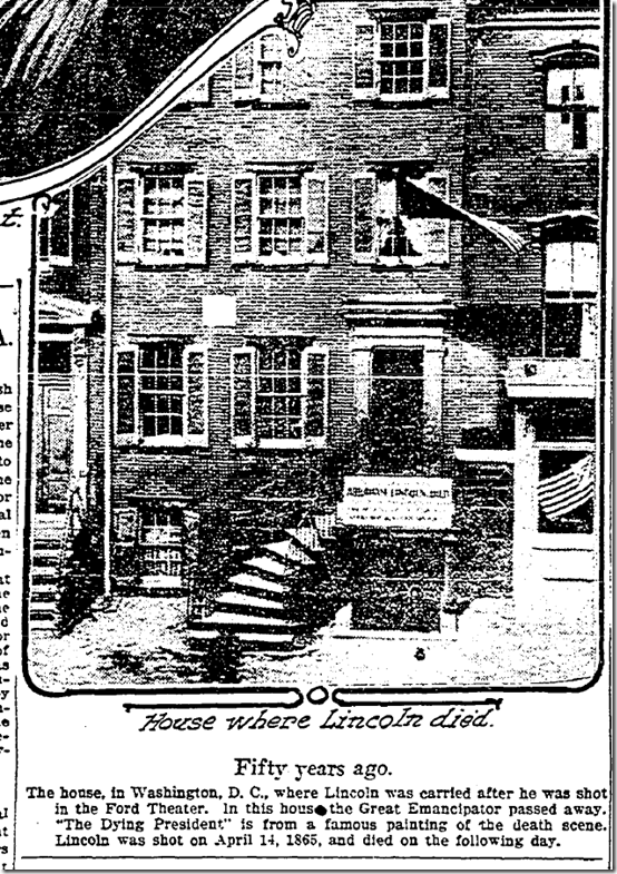 April 14, 1915, Lincoln Anniversary April 14, 1915, Lincoln Anniversary