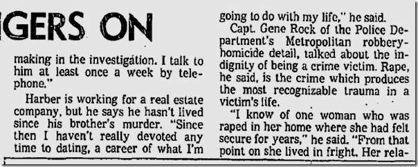 Oct. 23, 1977, Harber Killing Oct. 23, 1977, Harber Killing