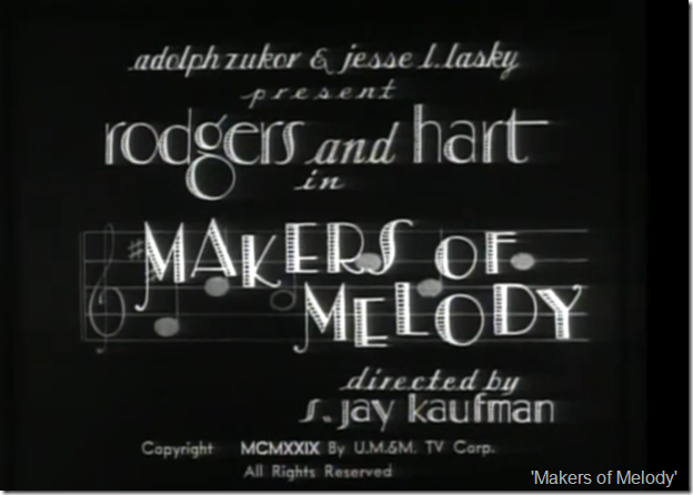 'Makers of Melody'