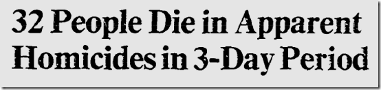Dec. 16, 1980, Wave of Violence 