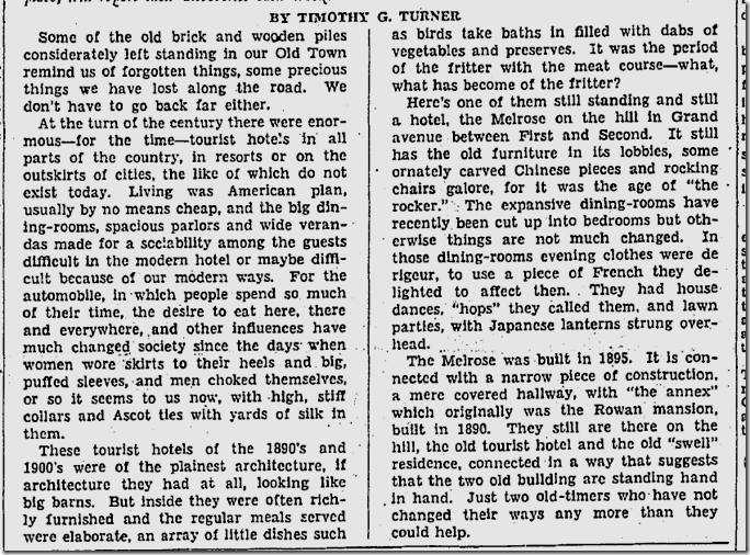 March 9, 1936, Reciscovering Los Angeles 