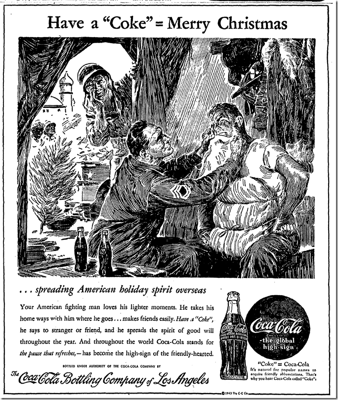 Dec. 24, 1943, Christmas Dec. 24, 1943, Christmas