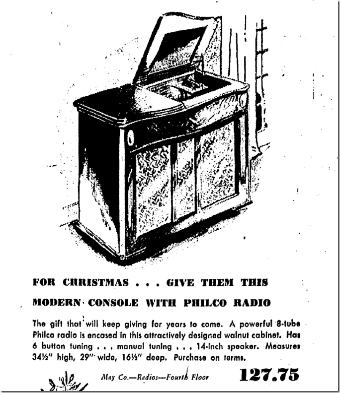 Dec. 19, 1943, Philco Radio 
