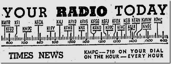 Radio Dial, 1944