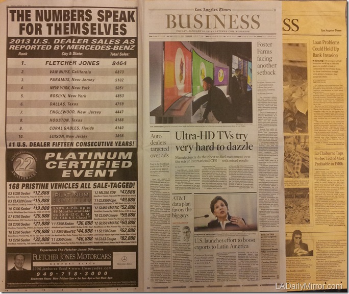 Jan. 10, 2014, Shrinking Newspaper