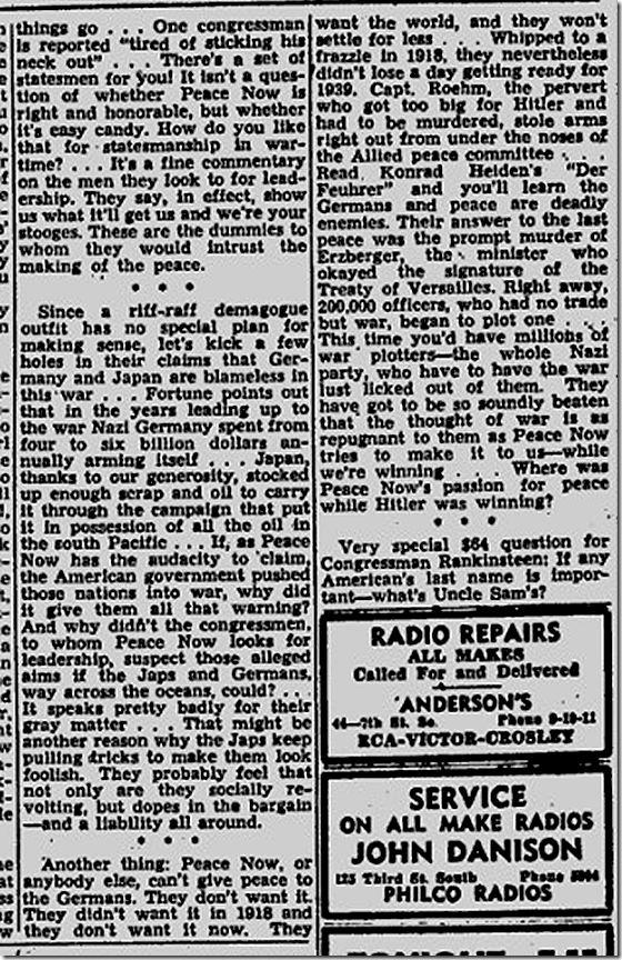 Feb. 3, 1944, Walter Winchell 