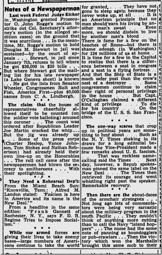 Feb. 17, 1944, Walter Winchell 
