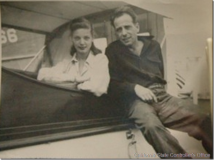 Bacall and Bogart, State Controller's Office 