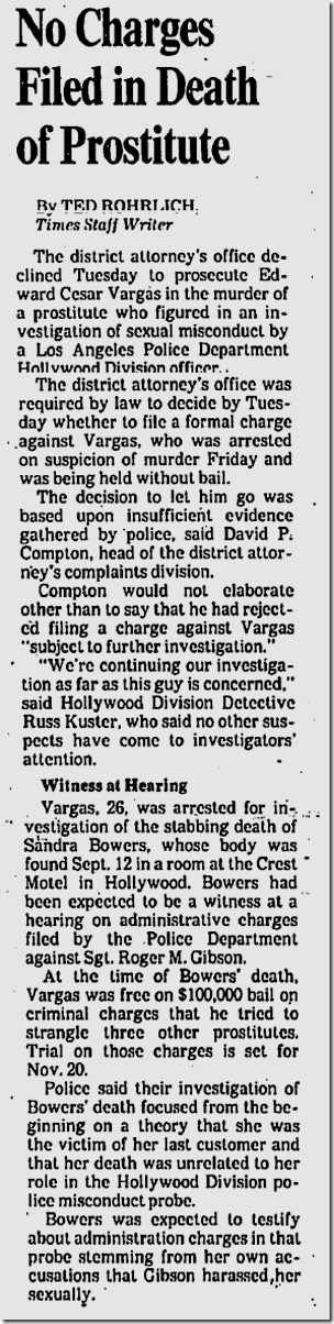 Sept. 22, 1982, Sandra Bowers Sept. 22, 1982, Sandra Bowers