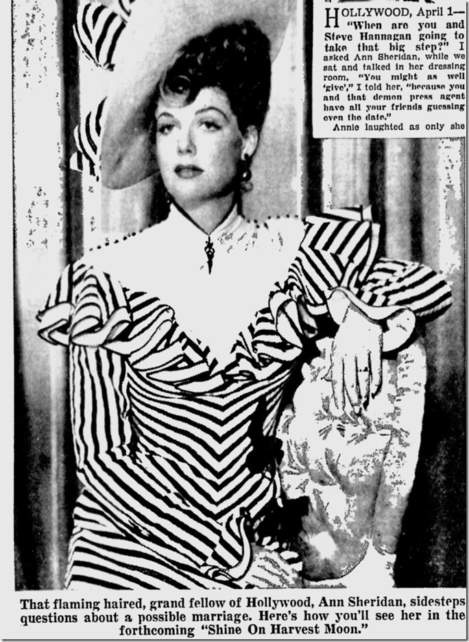 April 2, 1944, Louella Parsons 