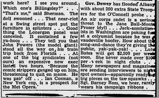 March 15, 2944, Walter Winchell 