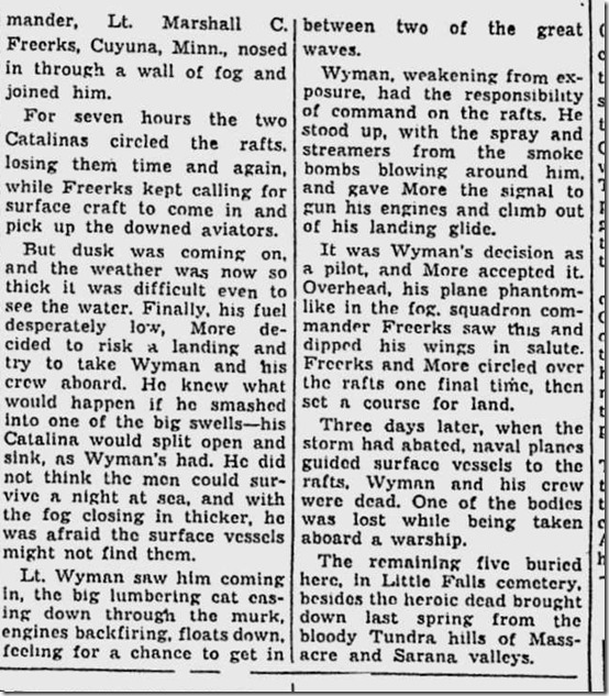 April 30, 1944, Bomber Crew