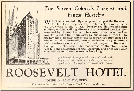 Hollywood Roosevelt Hotel 