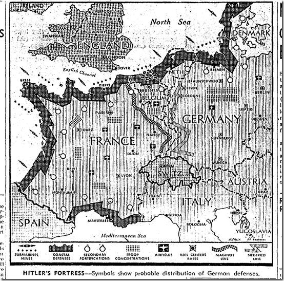 May 14, 1944, Invasion of Europe 