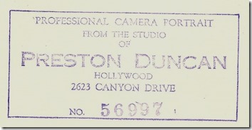 Preston Duncan stamp