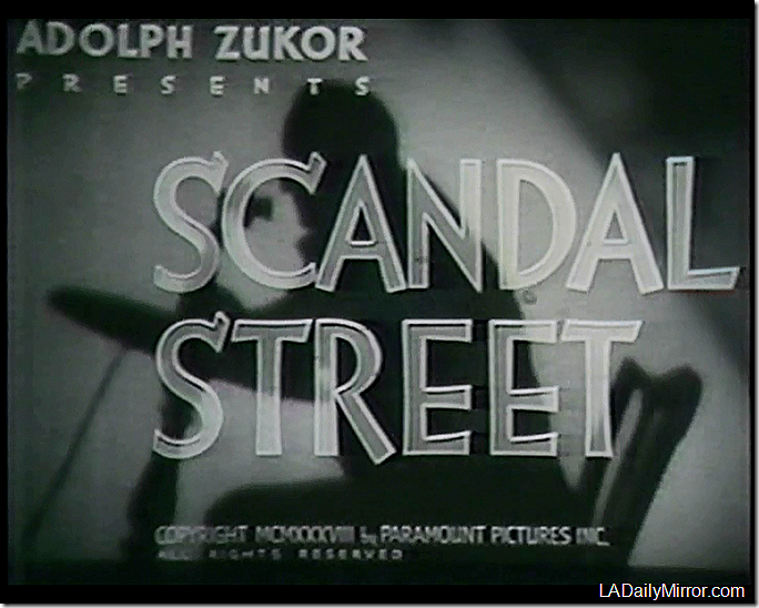 'Scandal Street" 