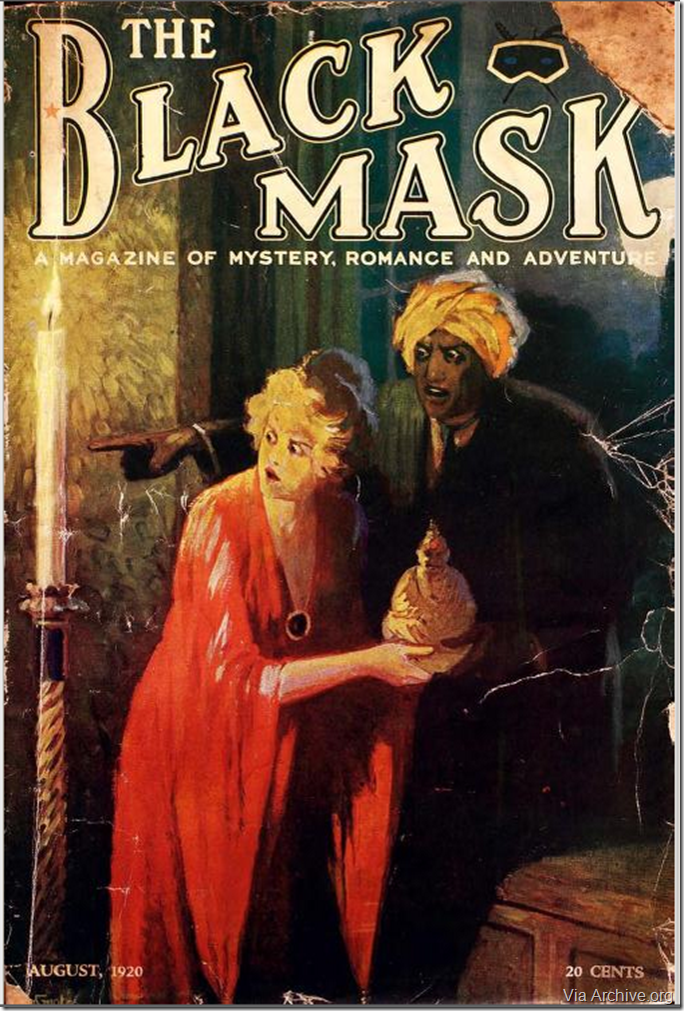 Black Mask, August 1920 
