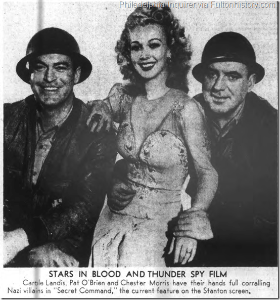 July 23, 1944, Carole Landis 