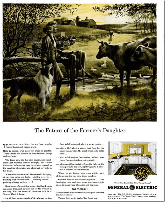 July 24, 1944, Farmer's Daughter