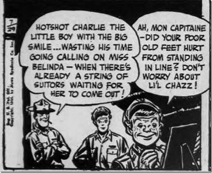July 29, 1944, Comics 
